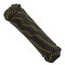 1/2 Inch x 100 Ft Diamond Braided Rope for Knot Tying Practice, Camping, Boats, Trailer Tie Down (Polyester)